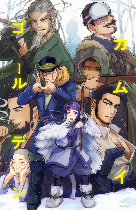 [HR] Golden Kamuy OVA 1-3 (REMUX) [Web 720p HEVC E-OPUS] HR-DR